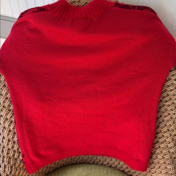 32 Degrees Red Flaming Ugly Christmas Sweater. Size Small. Excellent Condition. - Picture 5 of 7